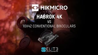 HABROK 4K vs 10x42 conventional binoculars [upl. by Darwin]