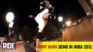 Tony Hawk at Indias FirstEver Vert Demo [upl. by Trillbee61]