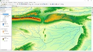 watershed delineation using Arc Hydro in Arcgis 105 [upl. by Arhez501]