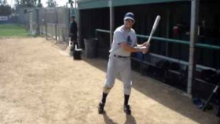 Josh Womacks crazy bat skills at Long Beach Armada 2009 Training Camp [upl. by Lat]