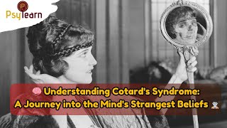 🧠 Understanding Cotards Syndrome A Journey into the Minds Strangest Beliefs 🧟‍♂️ [upl. by Karlotta]