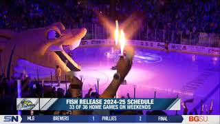 Walleye Release 202425 Schedule [upl. by Nedloh511]