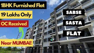 1BHK Flat For Sale In Mumbai  Cheap Price Home  1BHK Furnished Flat In Boisar  Budget Home Boisar [upl. by Ajuna]