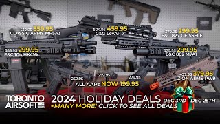 2024 HOLIDAY DEALS More deals on the website TorontoAirsoftcom [upl. by Selym]