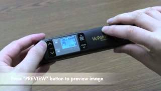 Magic Wand™ portable scanner with LCD preview screen [upl. by Sidonia363]