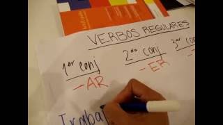 Conjugación de Verbos Regulares en Español  parte 1 How to Learn Spanish [upl. by Ycnalc46]