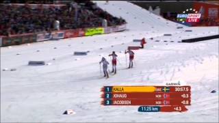 World Championship Falun 2015 Cross Country Skiing Skiathlon Ladies [upl. by Ehsiom]