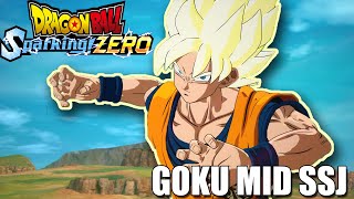 SSJ GOKU MID ARRASANDO contra las FUSIONES  DRAGON BALL Sparking ZERO [upl. by Seften]