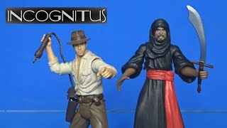 Indiana Jones 2008  Indiana Jones y Cairo Swordsman Raiders of the Lost Ark doble review [upl. by Ivad]