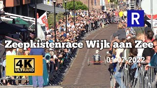 Wijk aan Zee  Zeepkistenrace 2022 4K [upl. by Mialliw]