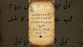 Allama Iqbalwhatsappstatus youtubeshorts allamaiqbal iqbalpoetry iqbalpoetrystatus shorts [upl. by Tubb]