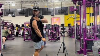 Workout 16 At planet fitness Back Day [upl. by Laurinda]