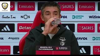 Conferencia Bruno Lage antevisão Benfica vs FC Porto [upl. by Ainola]