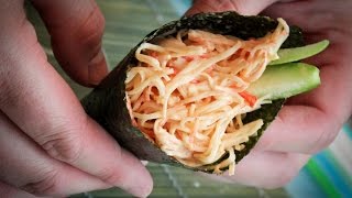 Low Carb Spicy Crab Hand Roll [upl. by Rochelle]