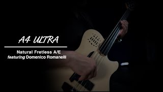 Godin A4 Ultra Fretless featuring Domenico Romanelli [upl. by Willock370]