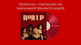 blackswan  cest jamais vue instrumental slowed amp reverb [upl. by Xenophon]