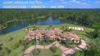 7Acre Texas Lakefront Property For Sale in Spring TX  Estate Near Houston [upl. by Julianna]