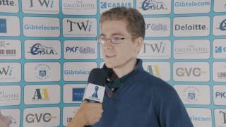 Round 9 Gibraltar Chess postgame interview with David Anton [upl. by Robb]