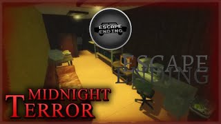 Midnight Terror HORROR Escape Ending By Elevated Horror  Roblox [upl. by Aridaj]