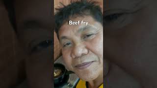 Beef fry vlog video mukbang food alfonsocelmar alfonsocelmartvchannel tv mixvlog [upl. by Annenn185]