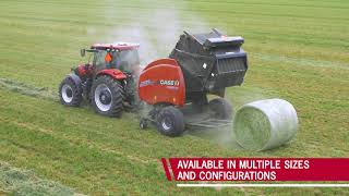 Premium Round Balers Bale More Acres Faster [upl. by Inatsed]