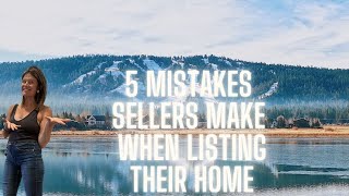 5 Mistakes Sellers Make when Listing [upl. by Salahi796]