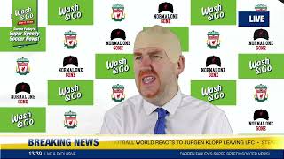 The Football World reacts to Jurgen Klopp leaving LFC [upl. by Ahsrop269]