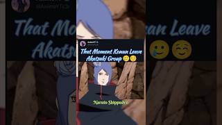 that Moment Konam Leave Akatsuki Group 🥲 naruto nagato jiraya narutoshippuden animeshorts [upl. by Dahle]