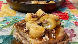 Bananas Foster French Toast [upl. by Aeirdna939]