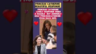 Princess Catherines lovely response to a disable boykatemiddleton uk royalfamily [upl. by Idahs]