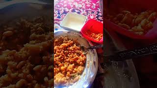 bisse balle Bhaath yummy with yogurt bundi spycy [upl. by Jeroma]