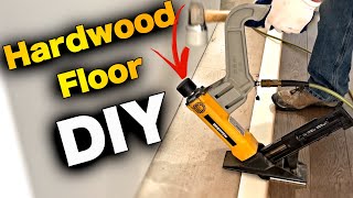 Hardwood Floor Installation For Beginners  Ultimate StepByStep Guide [upl. by Eleira]