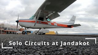 Solo Circuits at Jandakot  Cessna 152 [upl. by Enytsuj]