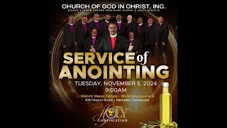 116th Holy Convocation The Service of Anointing [upl. by Jeanna476]