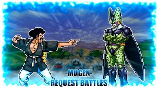 MUGEN║ Request Match 1 MrSatan vs Perfect Cell ║ [upl. by Kaylyn]