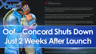 SonyPlayStation shut down Concord just 2 weeks after launch will issue mass refunds [upl. by Yzeerb]