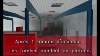 Animation 3D sur le désenfumage dun bâtiment YouTube [upl. by Witt999]