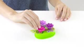 Shrinky Dinks 3D Flower Jewelry [upl. by Ahsikan]