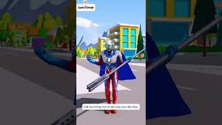 ULTRAMAN Ultraman Tiểu Zero bị thiêu cháy funny shorts ultraman [upl. by Milano]