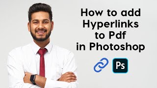 How to insert hyperlink to pdf in photoshop [upl. by Leryt344]