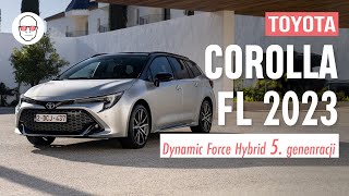 Toyota Corolla FL 2023 Dynamic Force Hybrid 5 gen 18 i 20 test PL Pertyn Ględzi [upl. by Ettenal]