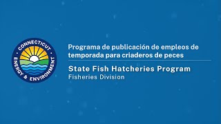 Programa de publicación de empleos de temporada para criaderos de peces [upl. by Cottrell]