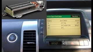 Prius 12V and Hybrid Battery Self Test Procedure [upl. by Gregson]