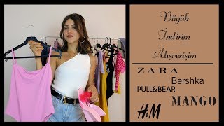 İndirim Alışverişim  Zara Mango Bershka PullandBear HampM  Büşra Güler [upl. by Aven]