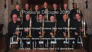 Posaune Decuple April 2018 Concert at Glencairn Museum [upl. by Damarra]