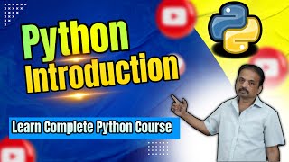 Learn complete Python Course  Python Introduction  Basic to Advance Python [upl. by Norrehc368]