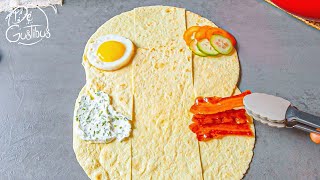 COME FARCIRE LE TORTILLAS  3 spuntini veloci con le tortillas ripiene [upl. by Olivero]