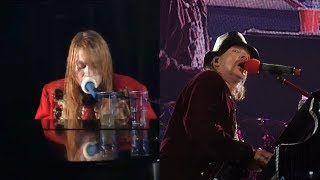 Axl Roses Voice 1992 vs 2010  November Rain [upl. by Betsey]