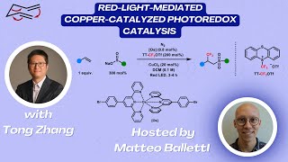 Redlightmediated Coppercatalyzed Photoredox Catalysis with Dr Tong Zhang [upl. by Leon]