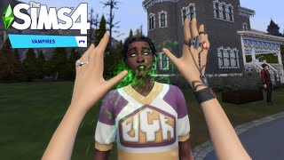 I played The Sims 4 Vampires in First Person 🧛🏻‍♀️ [upl. by Garris]